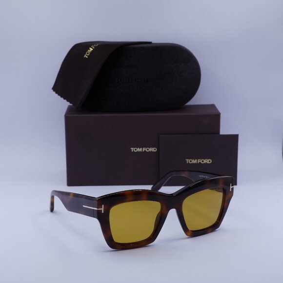 Final Price! Tom Ford Luna FT1191 53E Havana/Brown Sunglasses
